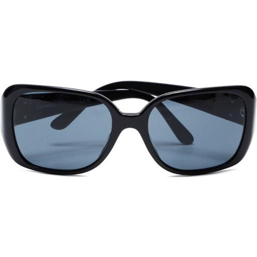 CHANEL Pre-Owned - occhiali da sole cc mark 2000-2020 - donna - acetato - taglia unica - nero