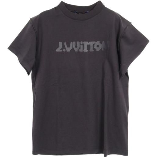 Louis Vuitton Pre-Owned - t-shirt thermo reactive graphic anni 2010 - uomo - cotone - m - nero