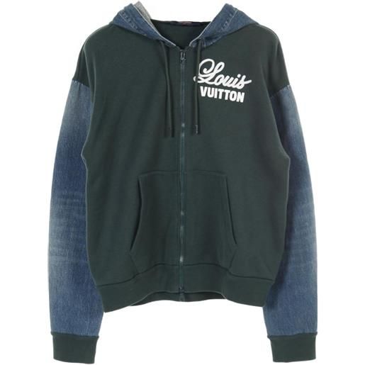 Louis Vuitton Pre-Owned - felpa con cappuccio anni 2010 - uomo - cotone - l - verde
