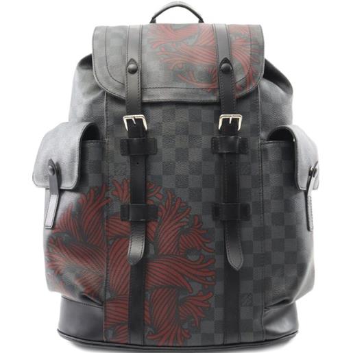 Louis Vuitton Pre-Owned - zaino christopher pm 2016 - uomo - pvc - taglia unica - nero