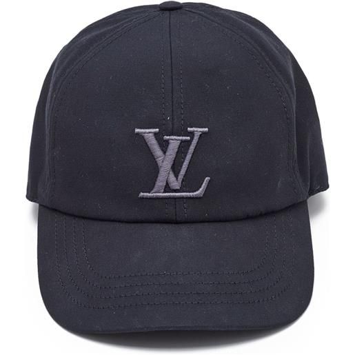 Louis Vuitton Pre-Owned - cappello da baseball con logo - uomo - cotone - taglia unica - nero
