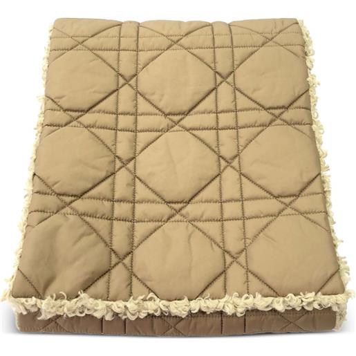 Christian Dior Pre-Owned - sciarpa cannage anni 2020 - unisex - poliestere - taglia unica - toni neutri