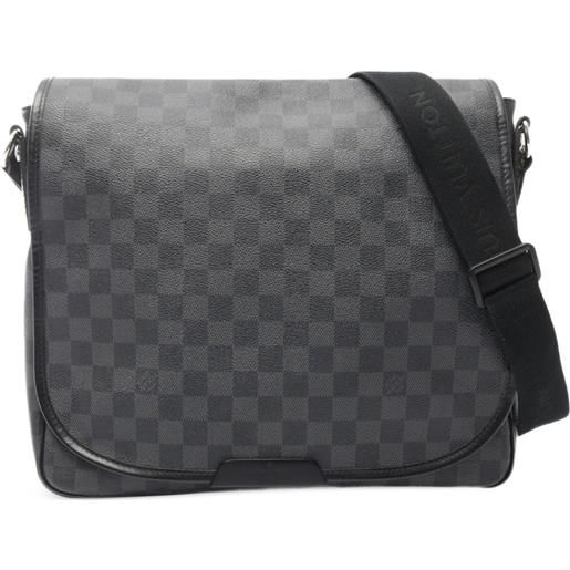 Louis Vuitton Pre-Owned - borsa messenger daniel mm 2009 - uomo - pvc - taglia unica - nero