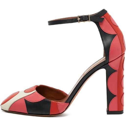 Valentino Garavani Pre-Owned - pumps in pelle 100mm - donna - pelle di vitello/pelle di vitello/pelle di vitello - 38 - rosso