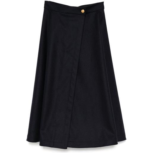 Celine Pre-Owned - gonna in lana - donna - lana - 36 - blu