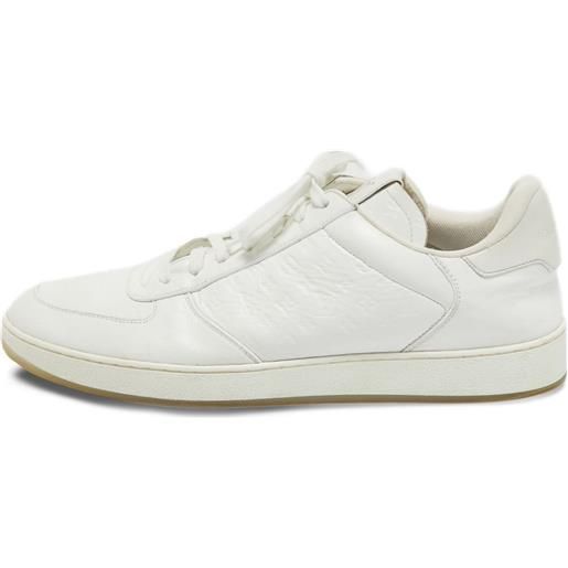 Louis Vuitton Pre-Owned - sneakers rivoli - uomo - pelle/gomma/pelle - 42.5 - bianco