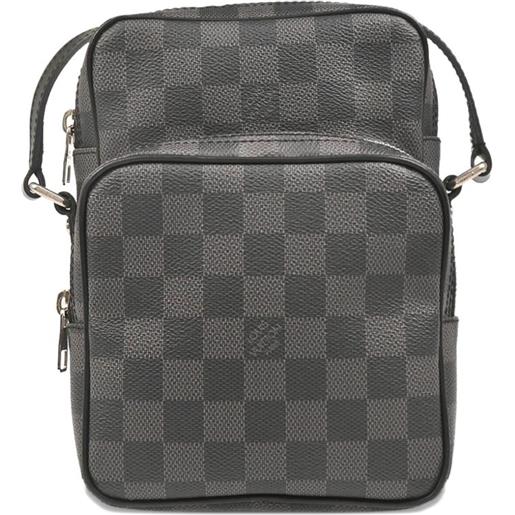 Louis Vuitton Pre-Owned - borsa a spalla rem 2010 - uomo - pelle/pvc - taglia unica - nero