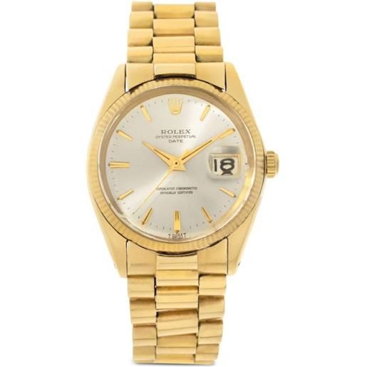 Rolex - day date 34mm - unisex - oro giallo 18kt - taglia unica