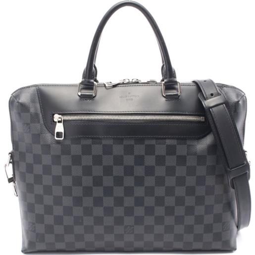 Louis Vuitton Pre-Owned - portadocumenti jules two-way 2017 - uomo - pvc - taglia unica - nero