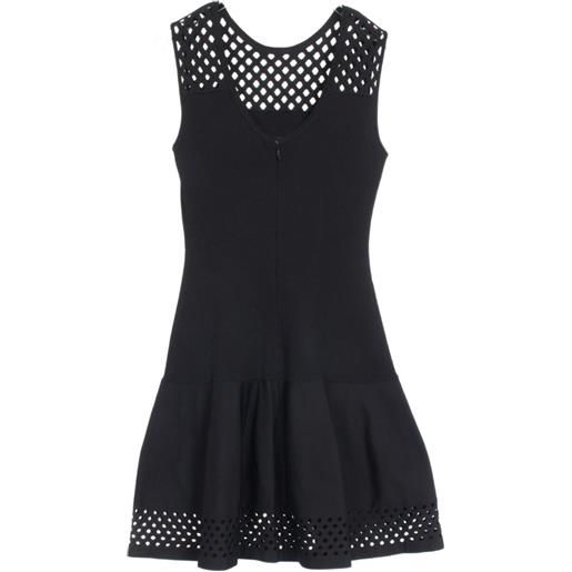 Fendi Pre-Owned - abito con dettaglio cut-out anni 2010 - donna - rayon - 38 - nero