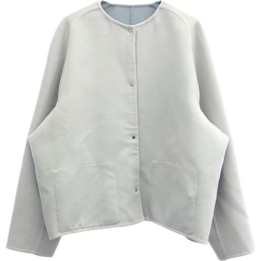 Hermès Pre-Owned - giacca in cashmere anni 2010 - donna - cashmere - 36 - bianco