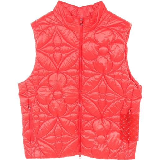 Louis Vuitton Pre-Owned - gilet imbottito lvse anni 2000 - uomo - poliestere - 54 - rosso