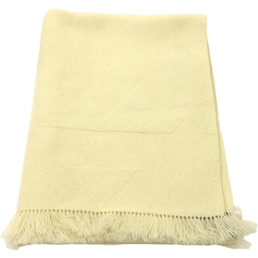 Hermès Pre-Owned - sciarpa in cashmere anni 2010 - unisex - cashmere - taglia unica - bianco