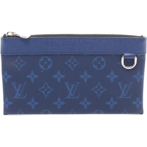 Louis Vuitton Pre-Owned - portamonete discovery pm 2020 - uomo - pvc - taglia unica - blu