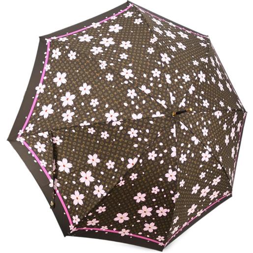 Louis Vuitton Pre-Owned - ombrello cherry blossom con monogramma 1990-2000 - donna - poliestere - taglia unica - marrone