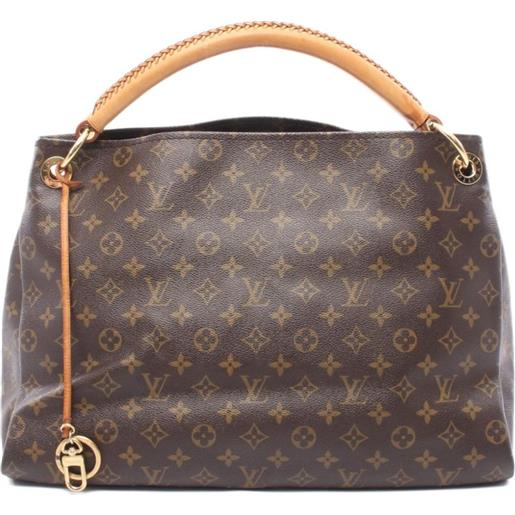 Louis Vuitton Pre-Owned - borsa a mano artsy mm 2012 - donna - pvc/pelle di vitello - taglia unica - marrone