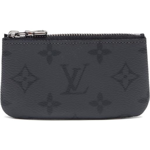 Louis Vuitton Pre-Owned - portachiavi pochette 2025 - unisex - tela - taglia unica - nero