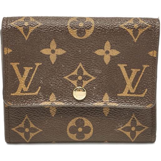Louis Vuitton Pre-Owned - portafoglio anais con monogramma. - donna - pelle/tela - taglia unica - marrone