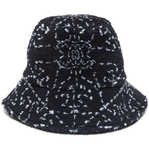 CHANEL Pre-Owned - cappello bucket cc 2021 - donna - cotone - taglia unica - nero