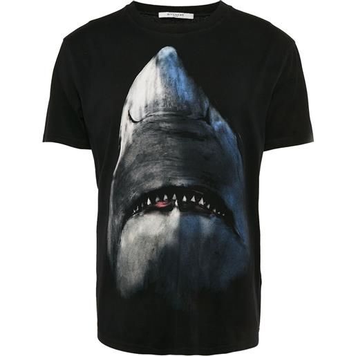 Givenchy Pre-Owned - t-shirt con stampa - uomo - cotone - xxl - nero