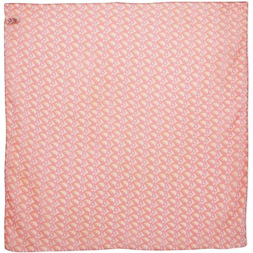 Christian Dior Pre-Owned - foulard con monogramma - donna - seta - taglia unica - rosa