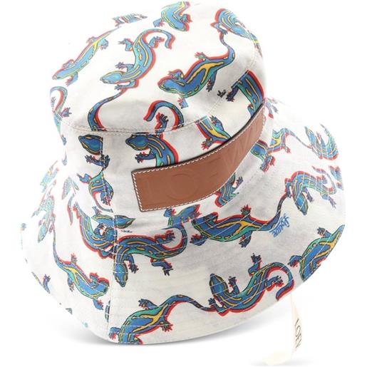 Loewe Pre-Owned - cappello paula's ibiza anni 2010 - donna - cotone - taglia unica - bianco