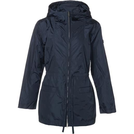 Prada Pre-Owned - giacca con cappuccio 2020 - donna - nylon/nylon - taglia unica - blu