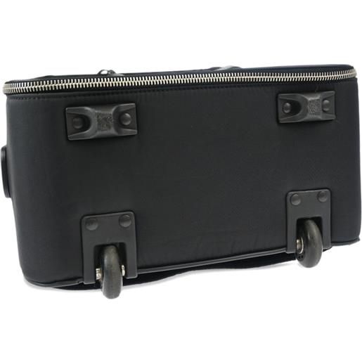 CHANEL Pre-Owned - valigia carry-on 2007 - donna - nylon - taglia unica - nero