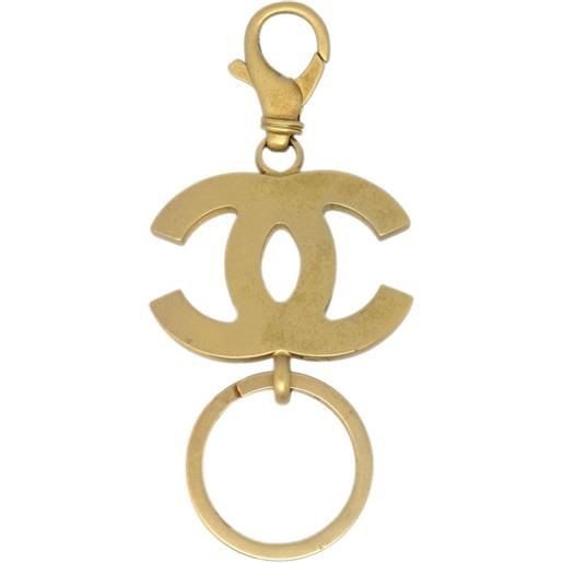 CHANEL Pre-Owned - ciondolo per borsa cc 2003 - donna - placcatura in oro - taglia unica
