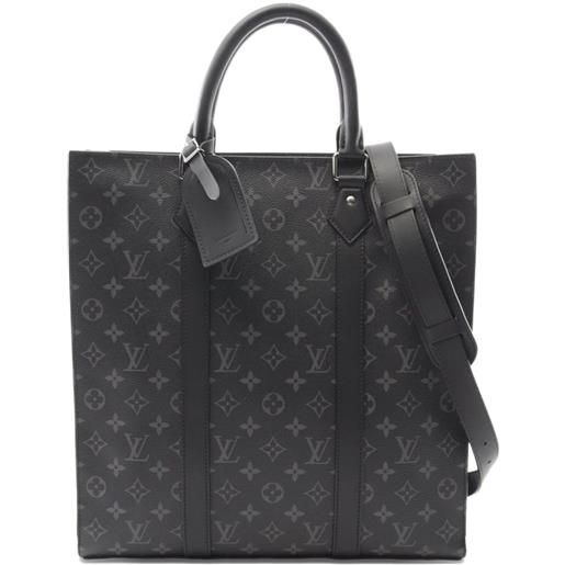 Louis Vuitton Pre-Owned - borsa tote sac plat 2021 - uomo - pvc/pelle - taglia unica - nero