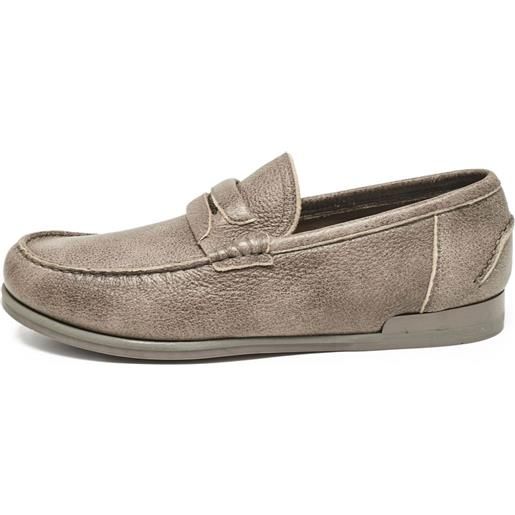 Dolce & Gabbana Pre-Owned - mocassini genova - uomo - gomma/pelle di vitello/pelle di vitello - 41.5 - marrone