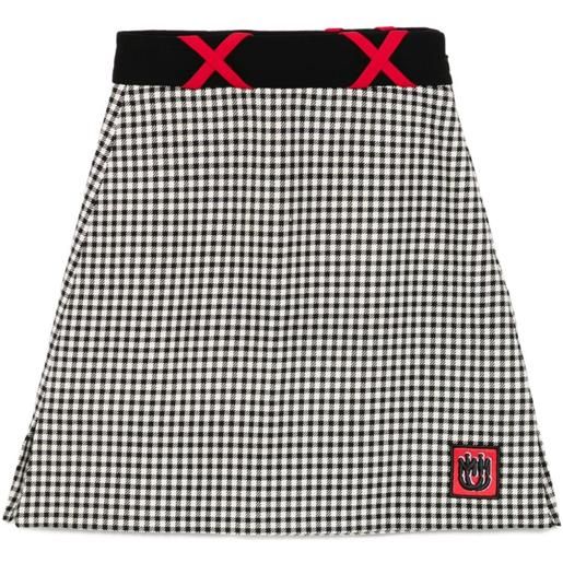 Miu Miu Pre-Owned - gonna 2019 - donna - lana - 36 - nero