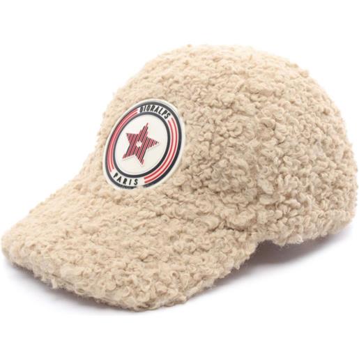 Christian Dior Pre-Owned - cappello da baseball dior. Alps anni 2020 - unisex - poliestere/cotone/pelle di agnello - taglia unica - toni neutri