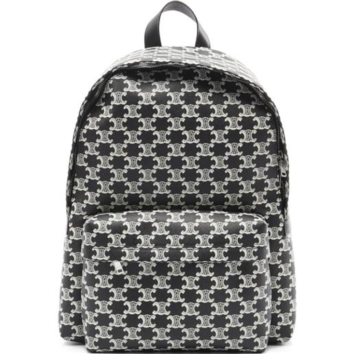 Celine Pre-Owned - zaino triomphe anni 2020 - uomo - pvc - taglia unica - nero