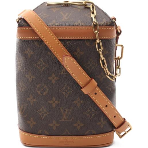 Louis Vuitton Pre-Owned - borsa a spalla milk box monogram 2019 - uomo - pvc - taglia unica - marrone