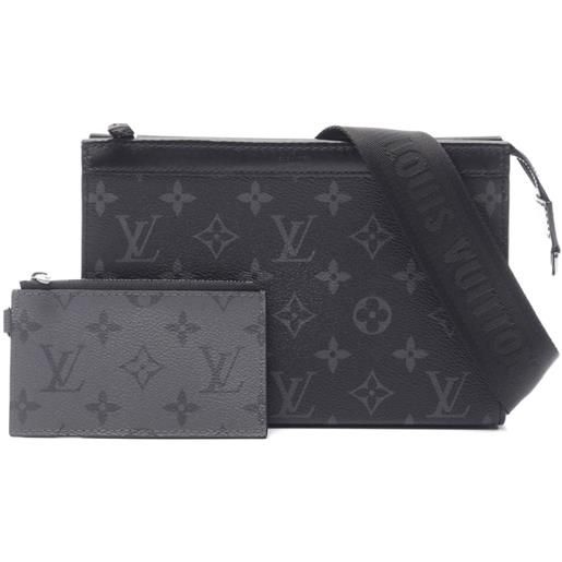 Louis Vuitton Pre-Owned - clutch gaston wearable anni 2010 - uomo - pvc - taglia unica - nero