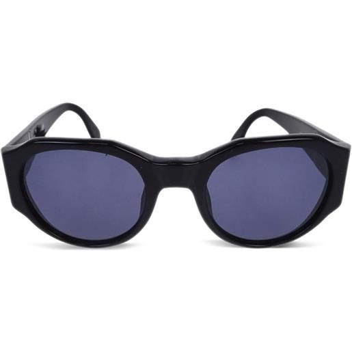 CHANEL Pre-Owned - occhiali da sole geometrici cc 1990-2000 - donna - acrilico - taglia unica - nero