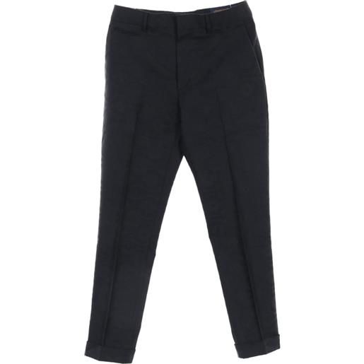 Louis Vuitton Pre-Owned - pantaloni pont neuf anni 2010 - uomo - lana - 44 - blu