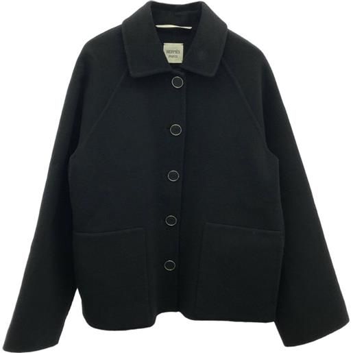 Hermès Pre-Owned - giacca in cashmere anni 2010 - donna - cashmere - 36 - nero