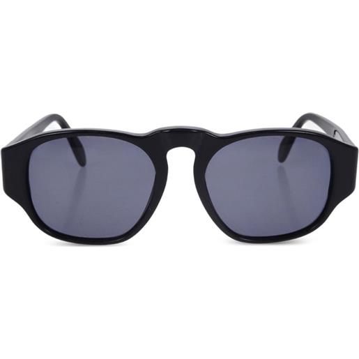 CHANEL Pre-Owned - occhiali da sole cc 1990-2000 - donna - acrilico - taglia unica - nero