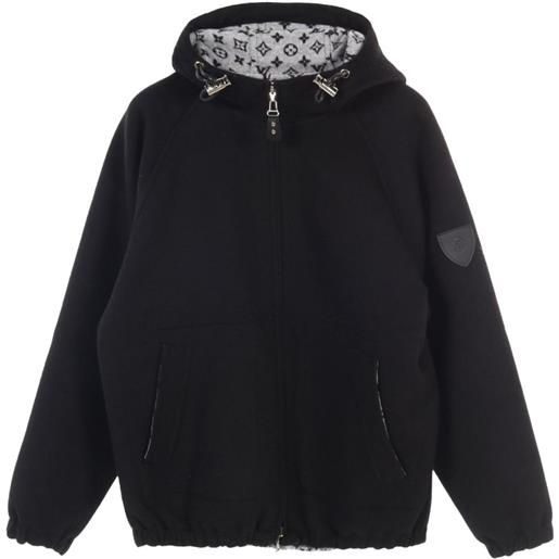 Louis Vuitton Pre-Owned - giacca reversibile anni 2000 - donna - lana - 40 - grigio