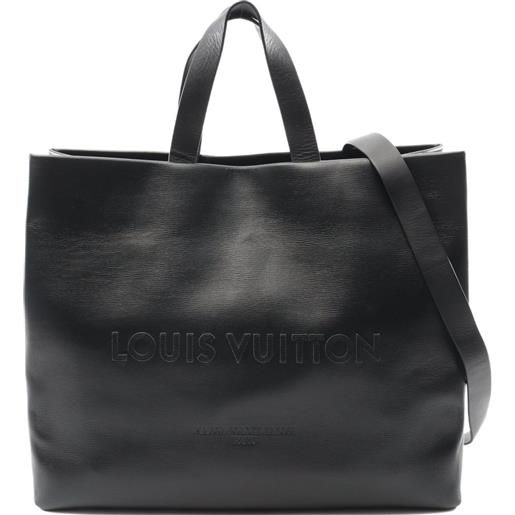 Louis Vuitton Pre-Owned - borsa tote mm 2021 - uomo - pelle di vitello/pelle di vitello - taglia unica - nero