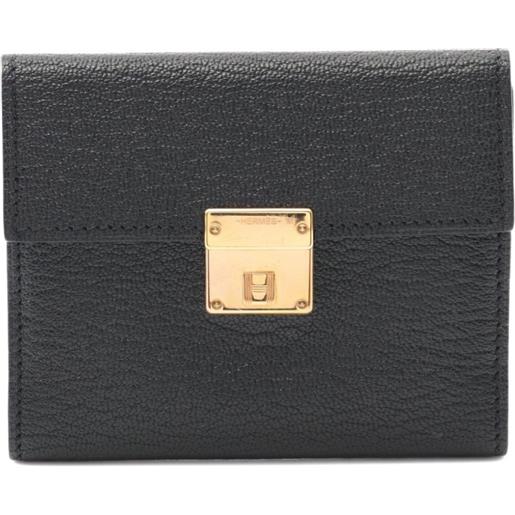 Hermès Pre-Owned - portacarte chevre 2020 - donna - pelle di capra - taglia unica - nero