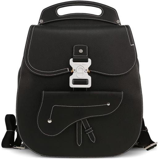 Christian Dior Pre-Owned - zaino gallop - uomo - tela/pelle - taglia unica - nero