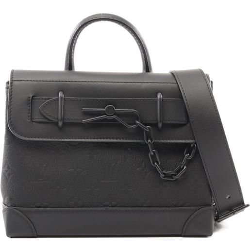 Louis Vuitton Pre-Owned - portadocumenti con monogramma 2021 - uomo - pelle di vitello - taglia unica - nero