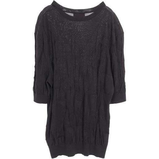 Hermès Pre-Owned - t-shirt in lana anni 2010 - uomo - lana - xl - nero