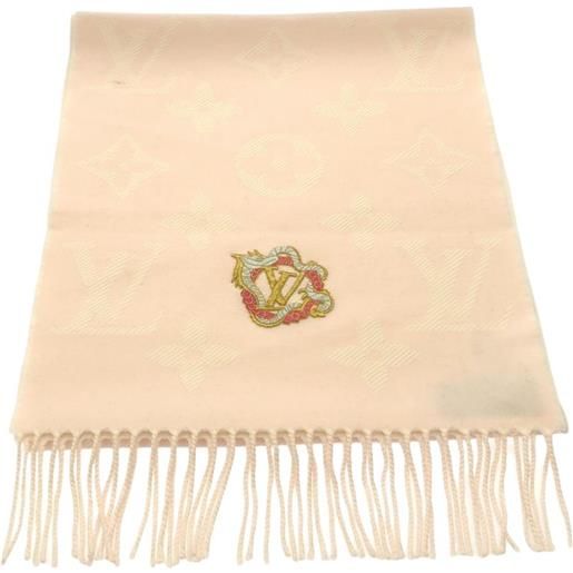 Louis Vuitton Pre-Owned - sciarpa lv essential precious dragon 2010 - donna - lana - taglia unica - rosa