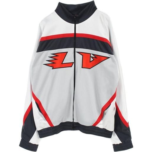 Louis Vuitton Pre-Owned - giacca lv hockey anni 2010 - uomo - poliestere/nylon/cotone - xxl - bianco