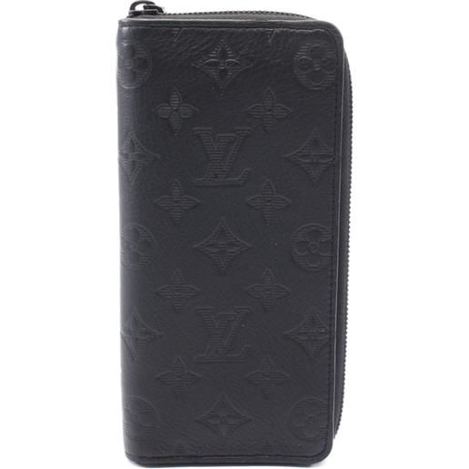 Louis Vuitton Pre-Owned - portafoglio zippy 2021 - uomo - pelle di vitello - taglia unica - nero