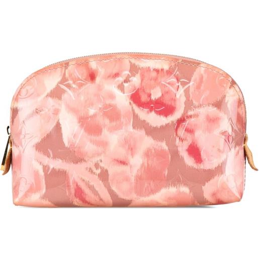 Louis Vuitton Pre-Owned - trousse ikat in pelle vernis con monogramma 2018 - donna - pelle - taglia unica - rosa